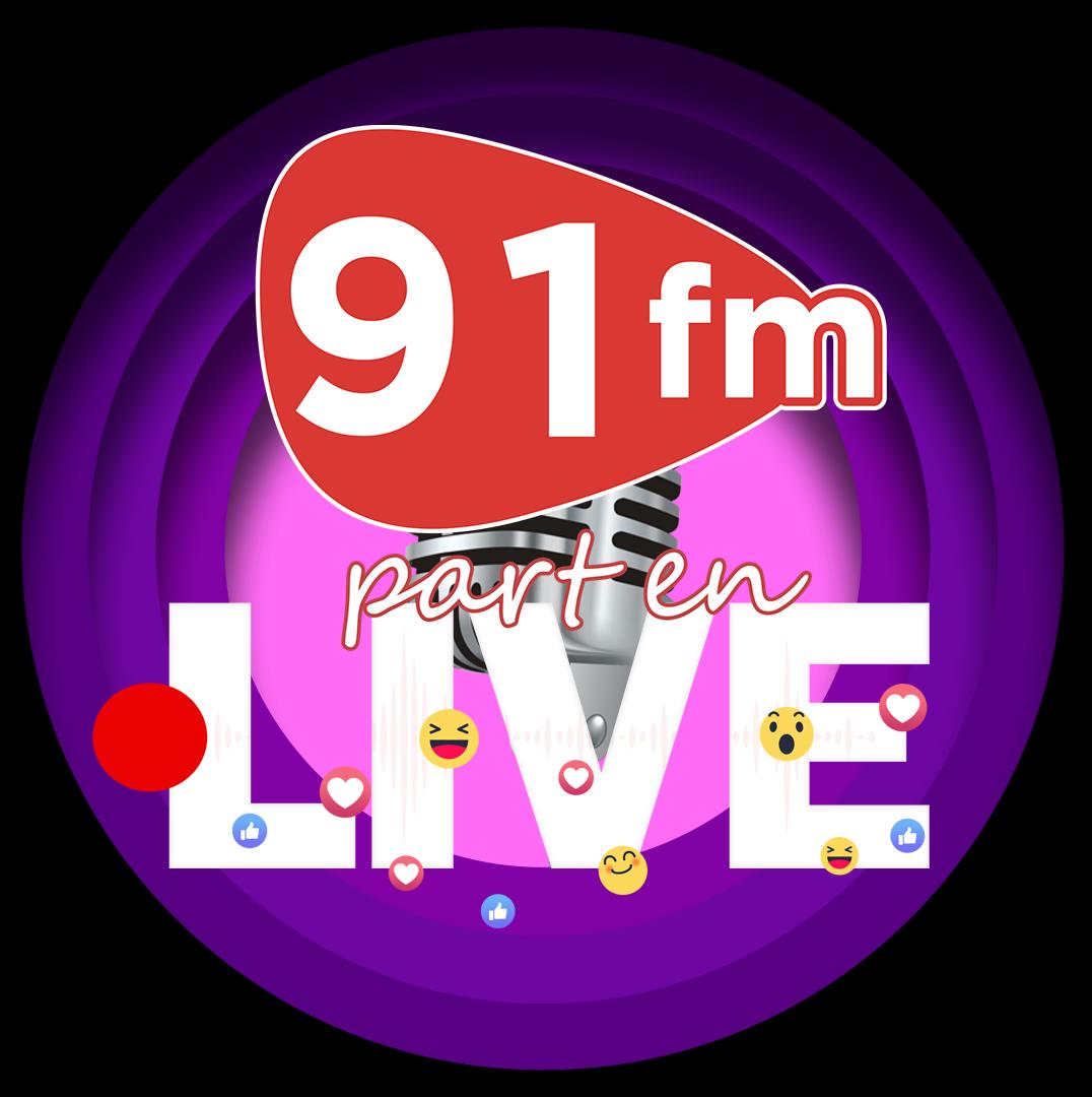 Affiche de l’événement 91 FM Part en Live